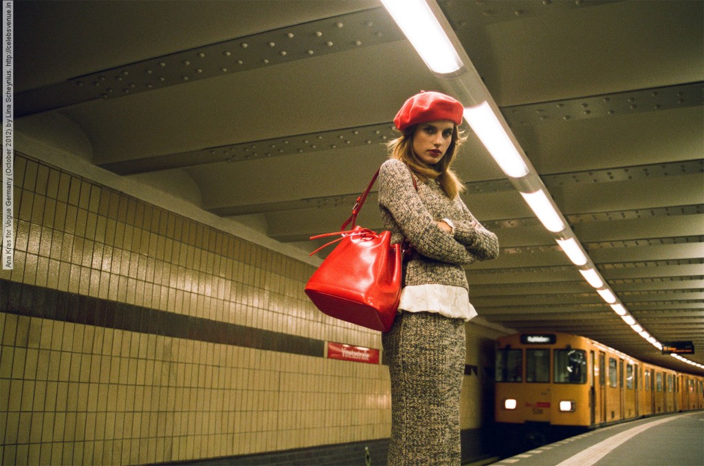 Ana Kras por Lina Schenius para a Vogue alemã ©Reprodução
