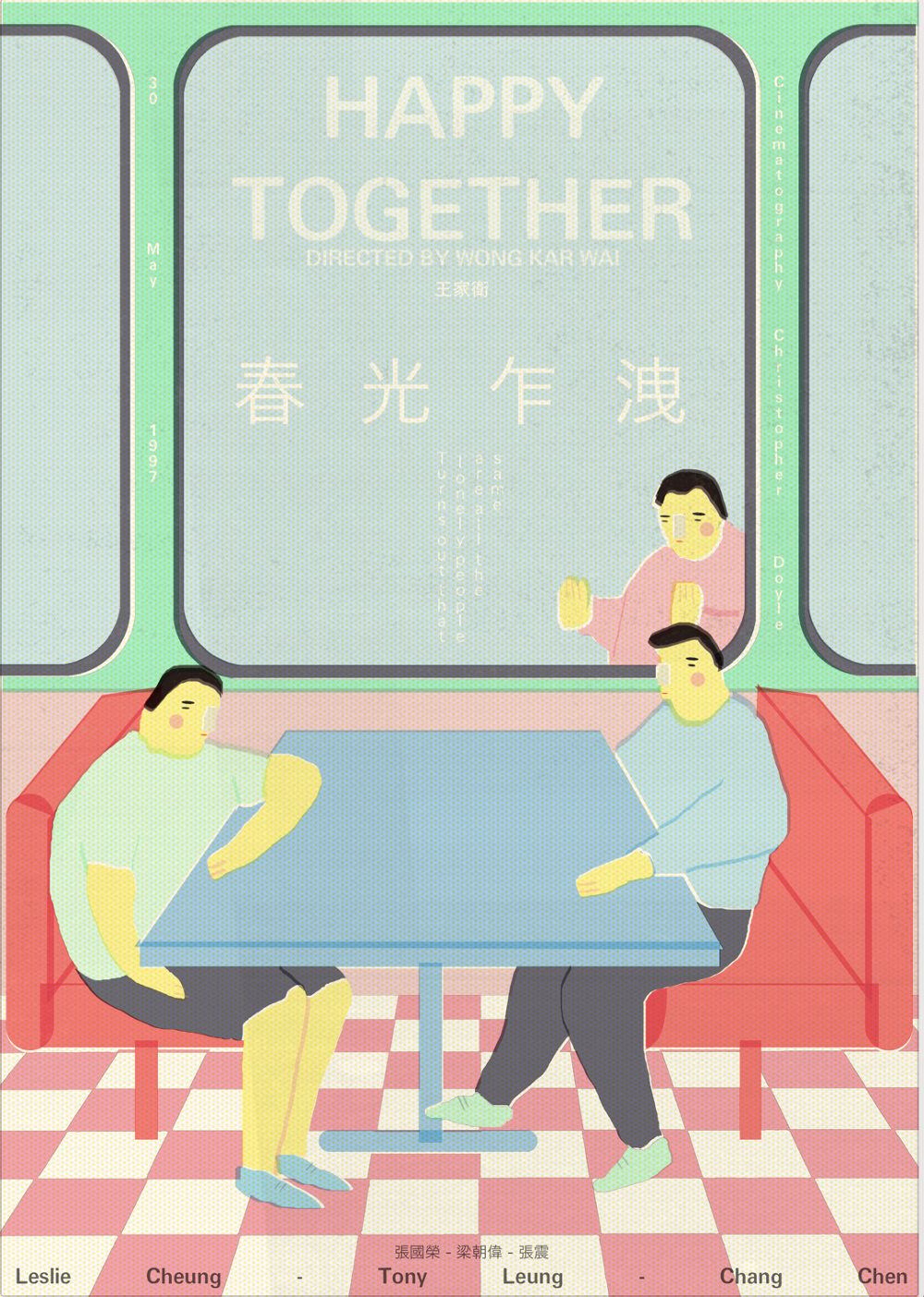 Happy Together, de Wong Kar Wai
