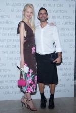 Marc Jacobs e a modelo Daphne