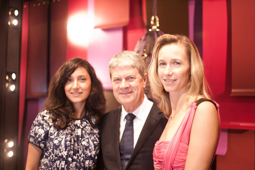 Nadia Jalal, Yves Carcelle e Eleonore de Boysson