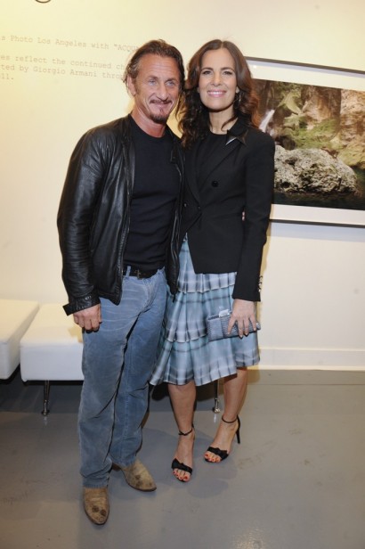 Sean Penn e Roberta Armani