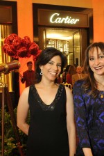 Daniela Osorio, gerente de marketing Cartier Brasil, e Marion Nicard