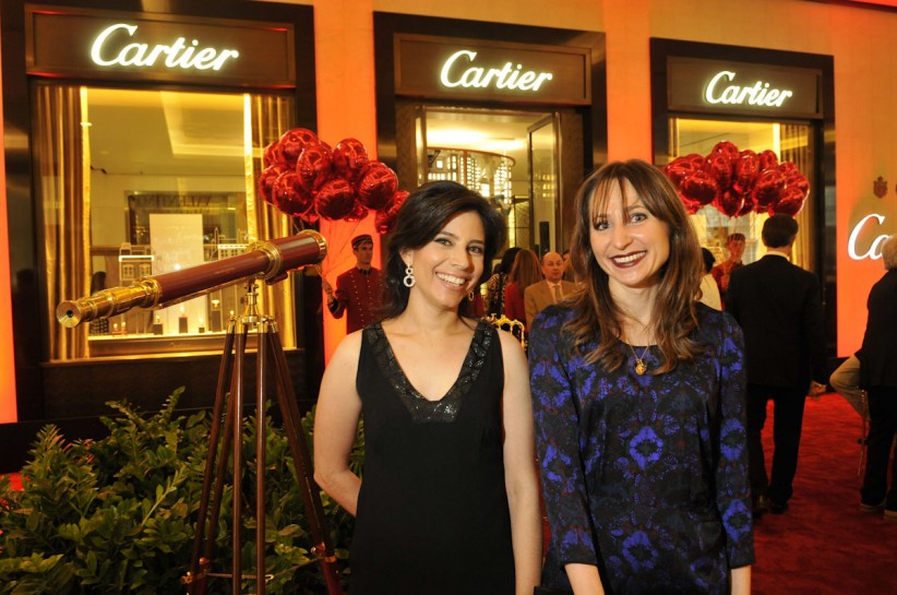 Daniela Osorio, gerente de marketing Cartier Brasil, e Marion Nicard