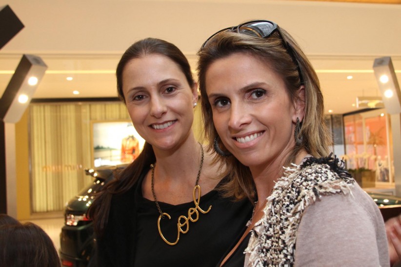 Manoela Mendes, da Lanvin, e Silvia Vidigal, da Index Assessoria