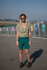 Dyego Fernandes: camisa Ateliê Brasil, shorts Topshop e bota Zara