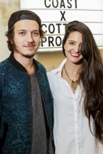Rafael Varandas, da Cotton Project, e Rachel Mancini