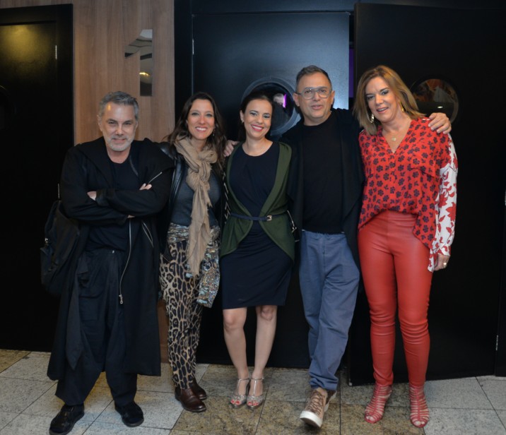 Lino Villaventura, Isabela Capeto, Fernanda Gabriel, Paulo Borges e Luciane Lanção