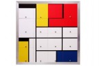 Homenagem a Mondrian I (2010/2013), de Nelson Leirner