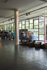 Segundo andar da Bienal, onde estão localizados os lounges das marcas patrocinadoras do evento