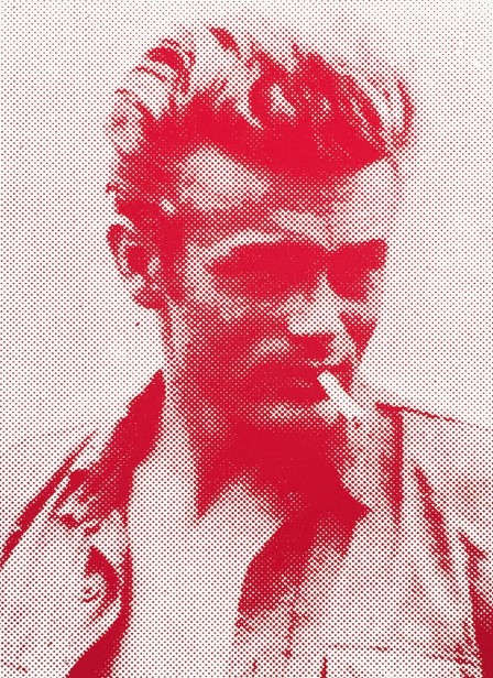 James Dean, por Russell Young