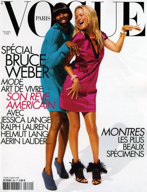 Capa da ''Vogue'' francesa de novembro de 2007