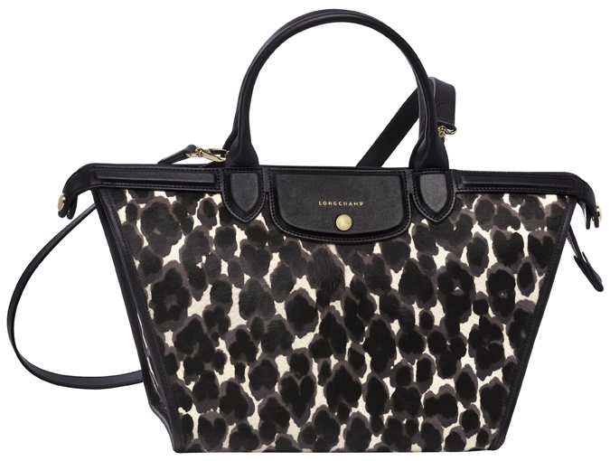 longchamp printed bolsa