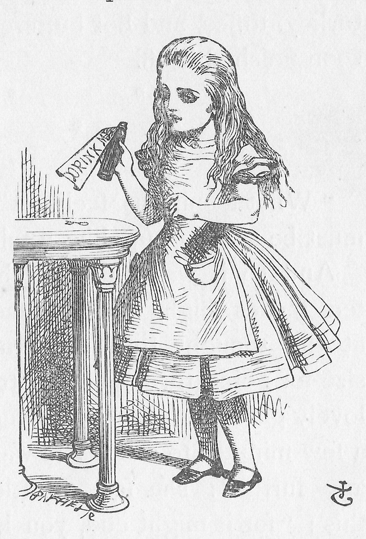 alice in the wonderland alice character - Clip Art Library
