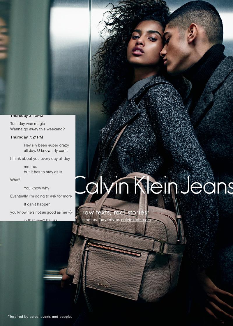 Calvin Klein Lança Nova Campanha Mycalvins Com Sexting E Interações No Tinder Notícias Ffw 9719