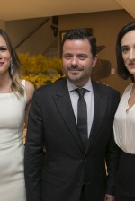 Mariana Brennand, Alexandre Frota e Maria Prata
