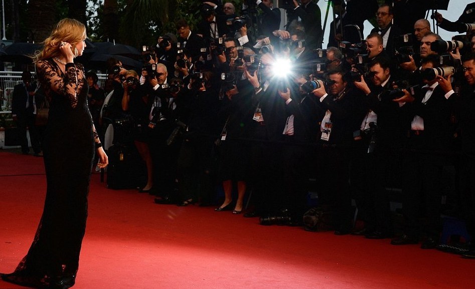 Cara Delevingne no Red Carpet de Cannes em 2013. Foto © Getty