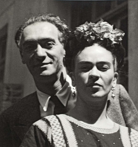 Nickolas Muray e Frida Kahlo, por Nickolas Muray, 1939 ©Museu Frida Kahlo