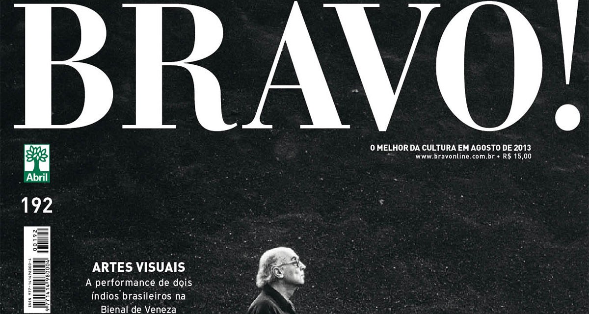 A última capa da revista, em 2013, com o falecido escritor José Saramago ©Reprodução