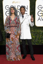 Helen Lasochanh e Pharrell Williams, de Chanel