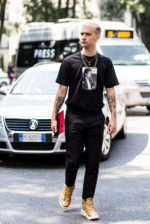 Milan Menswear Street Style - June 16 2017 - Spring Summer 2018