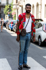 Milan Menswear Street Style - June 16 2017 - Spring Summer 2018