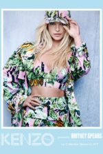 Britney Spears para Kenzo fotografada por Peter Lindbergh / Reprodução