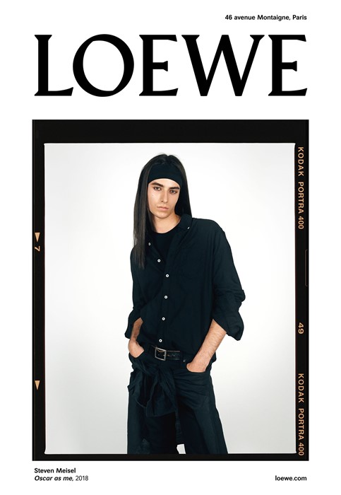A campanha de Verão 19 da Loewe por Steven Meisel / Reprodução