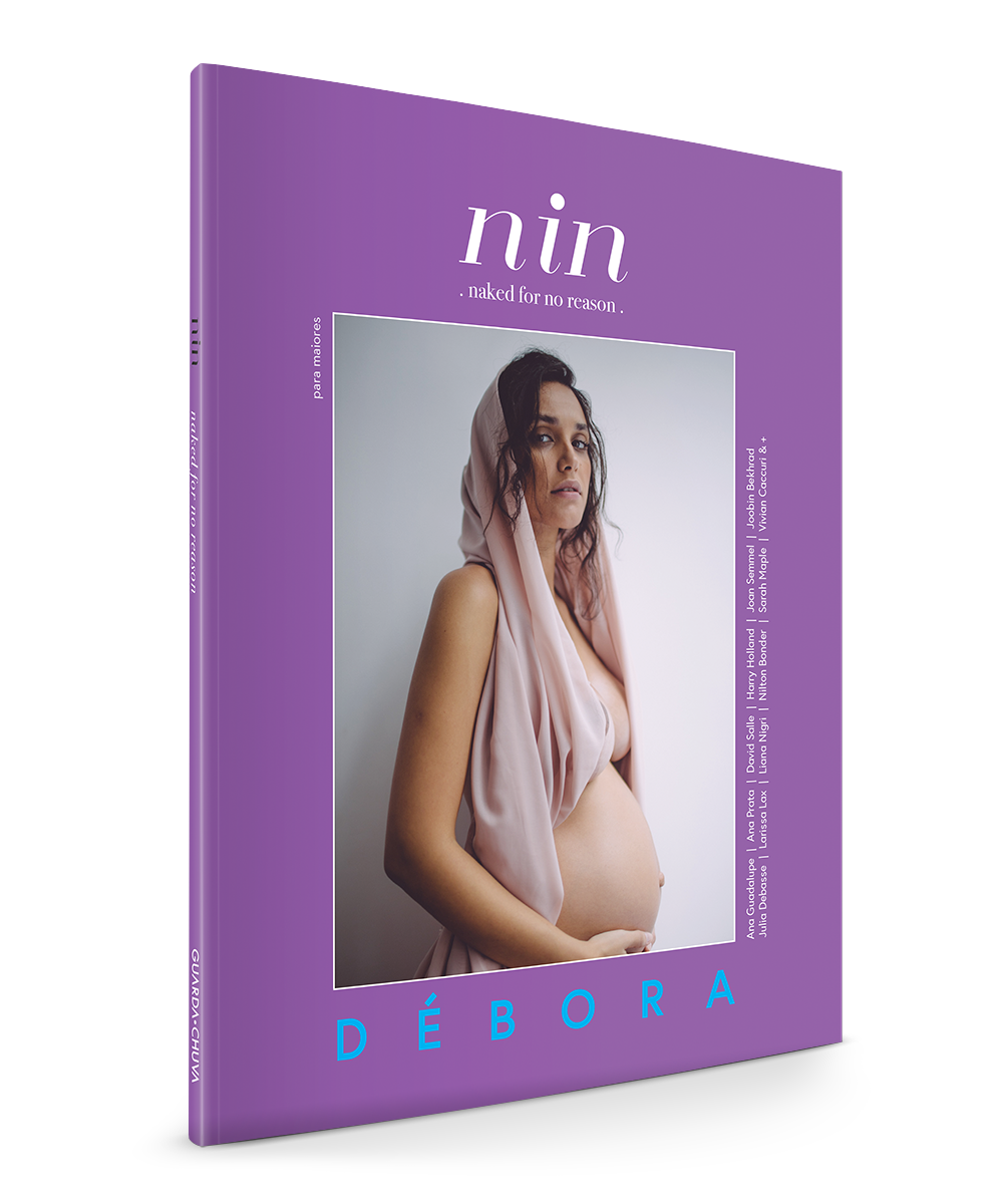 A atriz Debora Nascimento, capa da terceira edição da revista Nin / Larissa Lax / Cortesia