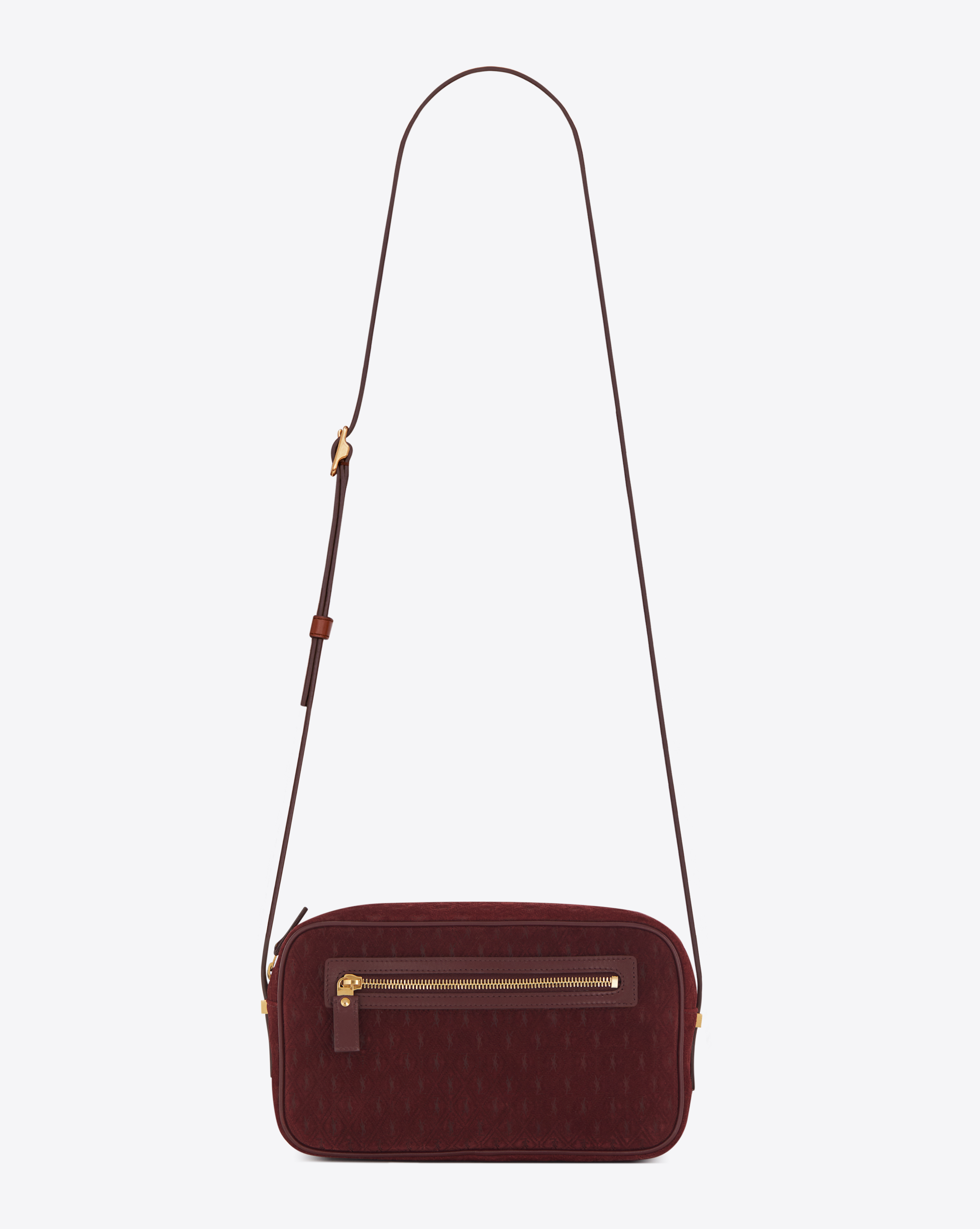 burgundy saint laurent bolsa