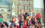Foto de Matthew Smith de um protesto em Londres, 1994 / Reprodução