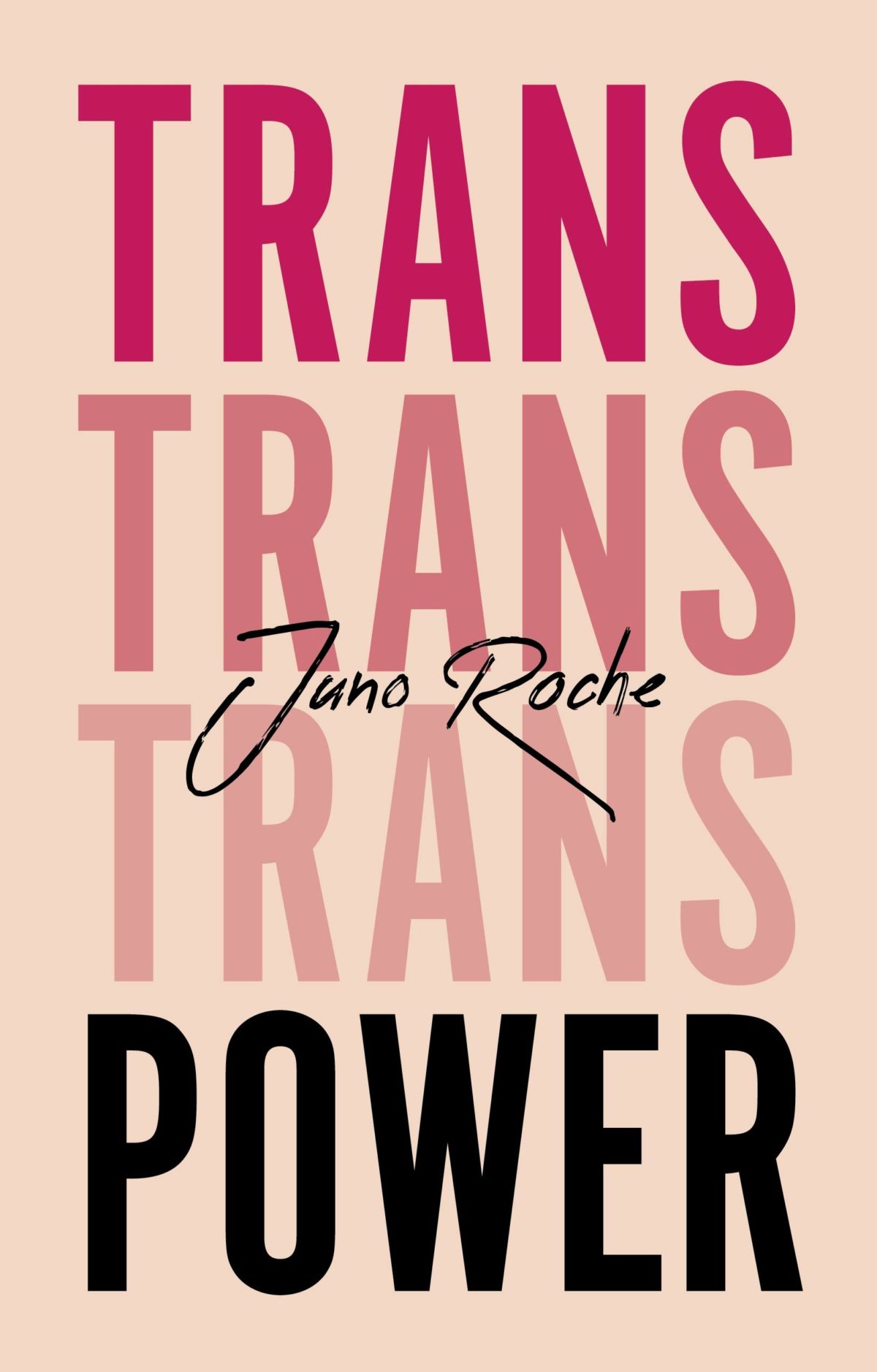 O livro recém lançado Trans Power, de Juno Roche / Reprodução