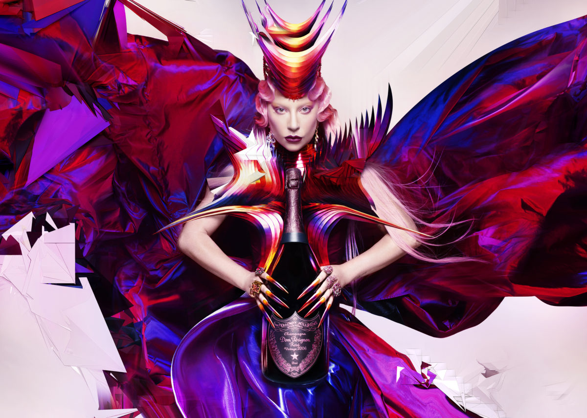 The Queendom | Lady Gaga e Dom Perignon - Divulgação