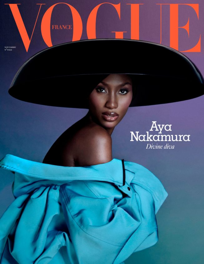 Aya Nakamura na capa da Vogue França 