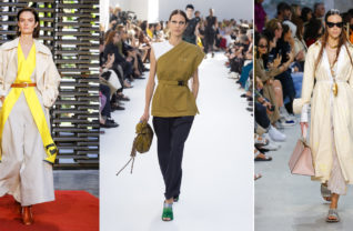Da esquerda para direita: Givenchy, Roksanda, Dries van Noten, Marni e Valentino / Cortesia e Reprodução
