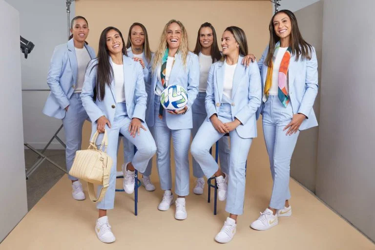 As referências de beleza da seleção brasileira de futebol feminino