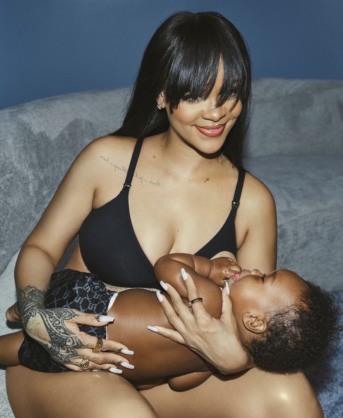 Rihanna lança coleção-cápsula de maternidade pela Savage x Fenty - FFW