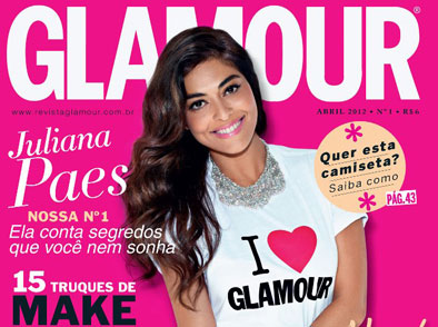 Com top celeb na capa, primeira edição da Glamour brasileira sai