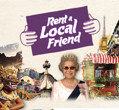 Rent a local friend: Alugue um amigo em qualquer canto do mundo